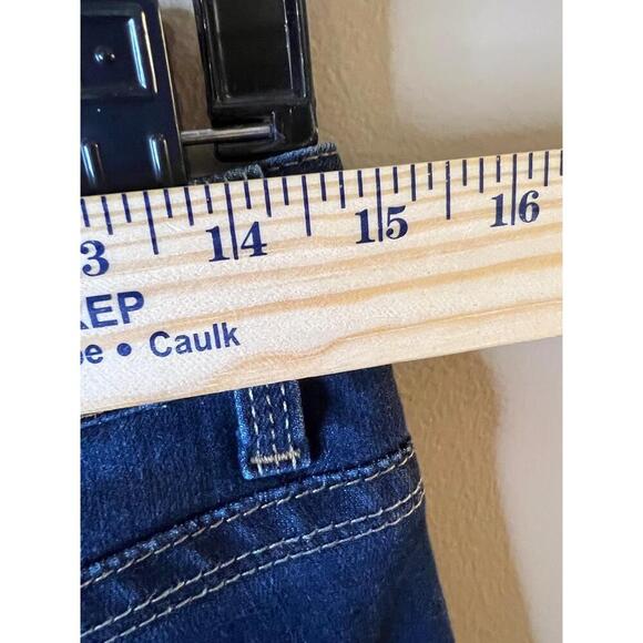 DL1961 Jennifer Dark Wash 5 Pocket High Rise 4 Way Stretch Bootcut Jeans 28 - Picture 7 of 10